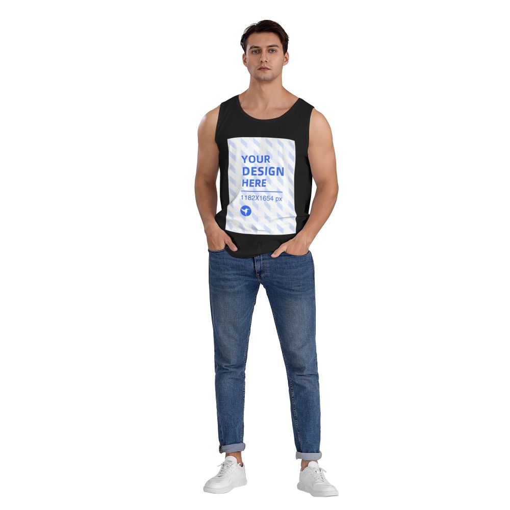 Simple And Practical Men's Sports And Leisure Vest Simple And Practical Men's Sports And Leisure Vest